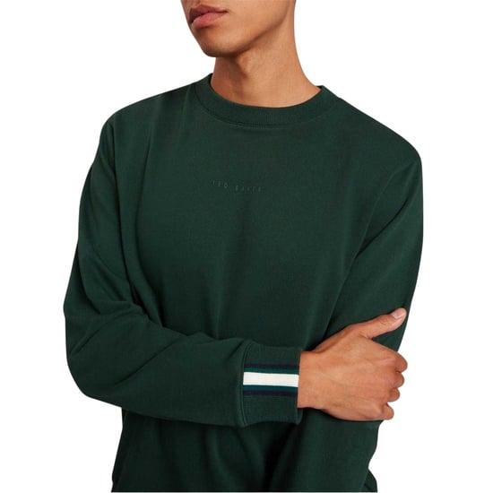 Ted Baker - Sweatshirt für Herren, Rundhalsausschnitt (Grün) - Image 4