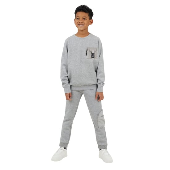 Brave Soul - Sweatshirt für Kinder, Langärmlig (Hellgrau) - Image 1