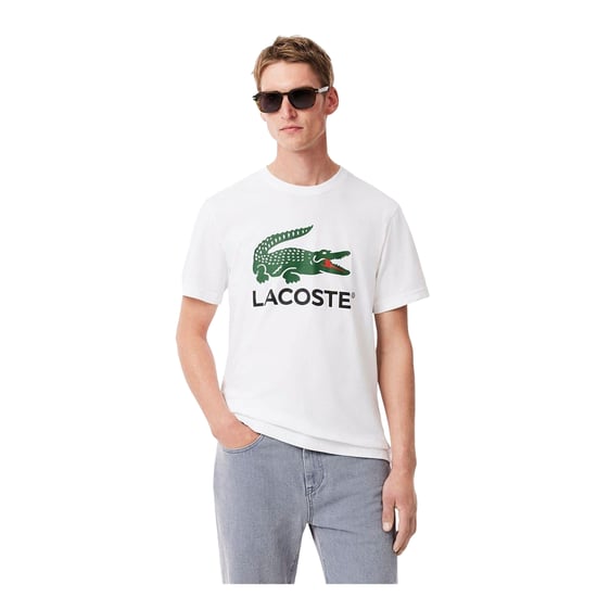 Lacoste - T-Shirt für Herren, Regulär (Weiß) - Image 3