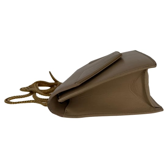 Saint Laurent Betty Umhängetasche aus beigem Leder - Image 5
