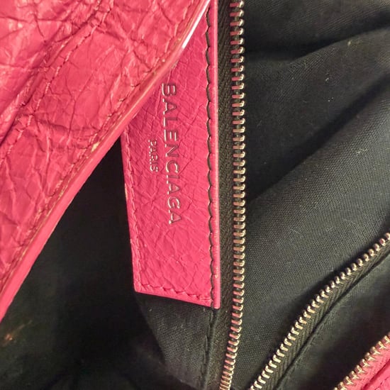 Balenciaga Small Classic City Studs Tasche aus rosafarbenem Leder - Image 4