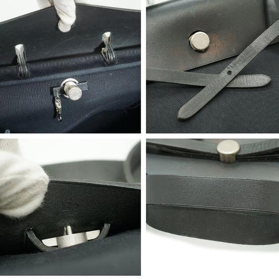 Hermes Vintage Stofftasche Herbag - Image 5