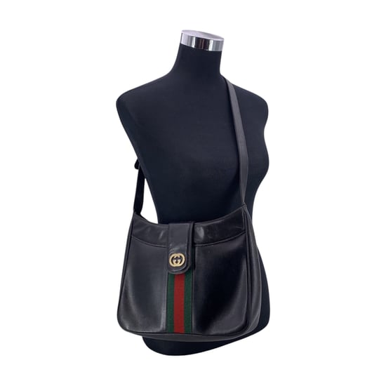 Gucci Vintage Lederschultertasche Nicht zutreffend - Image 2