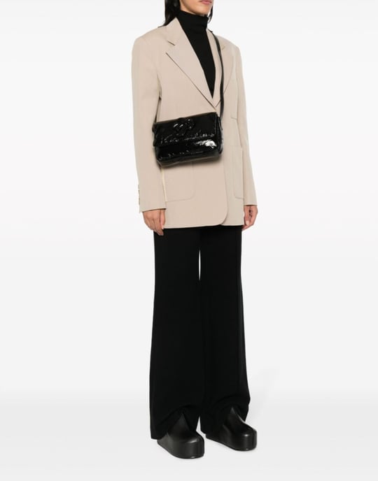 Palm Angels Soft Palm Bridge Tasche Schwarz - Image 5