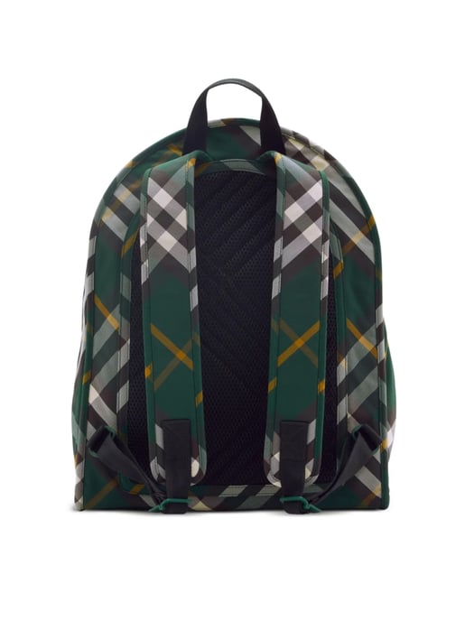 Grüner Stoff-Rucksack - Image 3