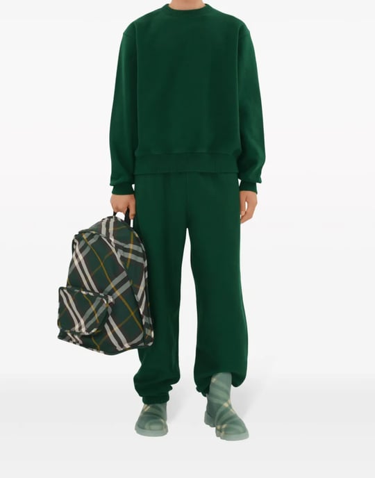 Grüner Stoff-Rucksack - Image 5