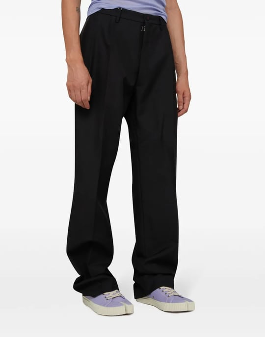 Low-Top Tabi Sneakers aus Canvas in Violett - Image 6