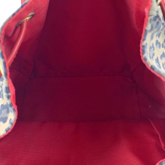 Fendi Vintage-Stoffrucksack Leopard - Image 6