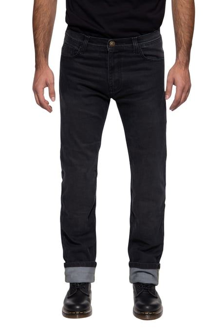King Kerosin Herren Motorradjeans Kustombuilt - Image 1