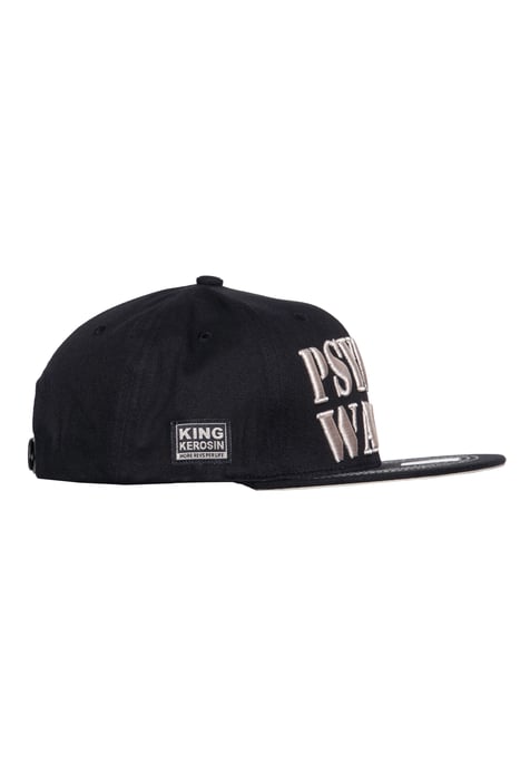 King Kerosin Herren Flat Brim Cap Psycho Ward - Image 3