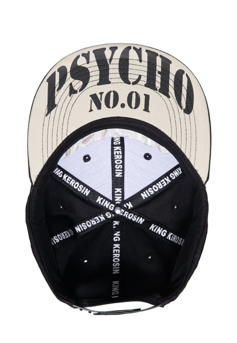 King Kerosin Herren Flat Brim Cap Psycho Ward - Image 4