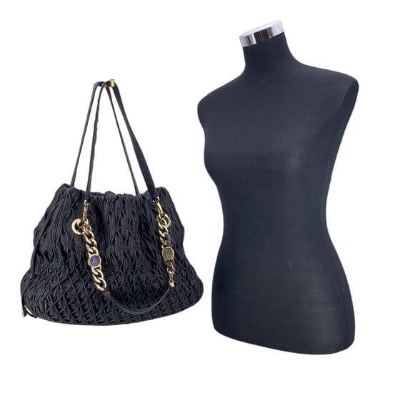 Bvlgari Leder-Einkaufstasche Monete - Image 2
