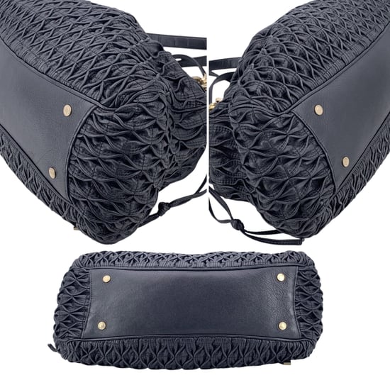 Bvlgari Leder-Einkaufstasche Monete - Image 4