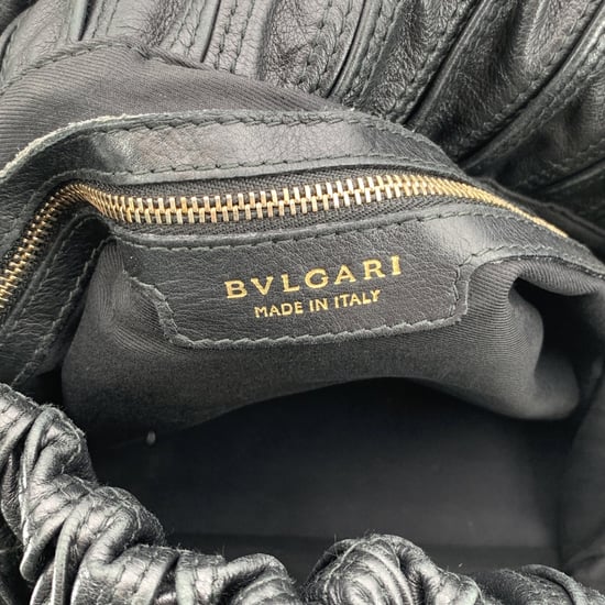 Bvlgari Leder-Einkaufstasche Monete - Image 6