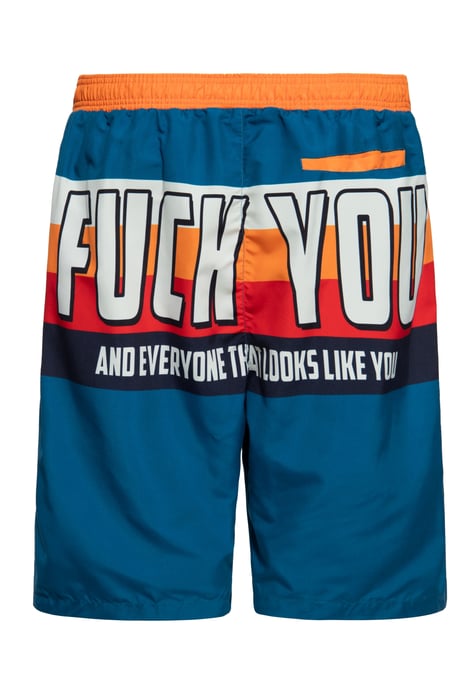 King Kerosin Herren Badeshorts Fuck You - Image 2