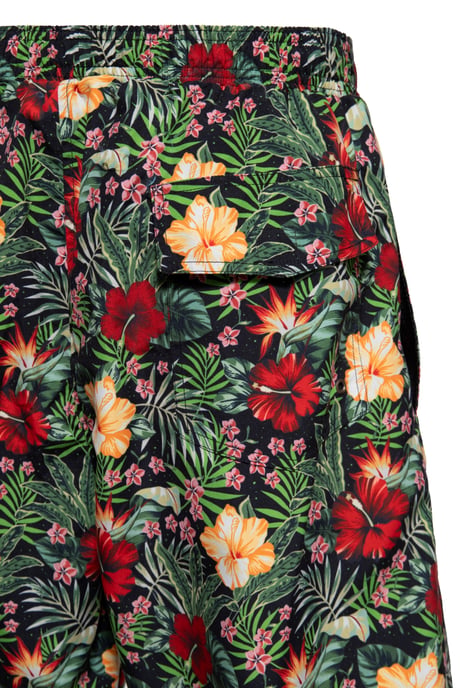 King Kerosin Herren Badeshorts Hibiscus - Image 4