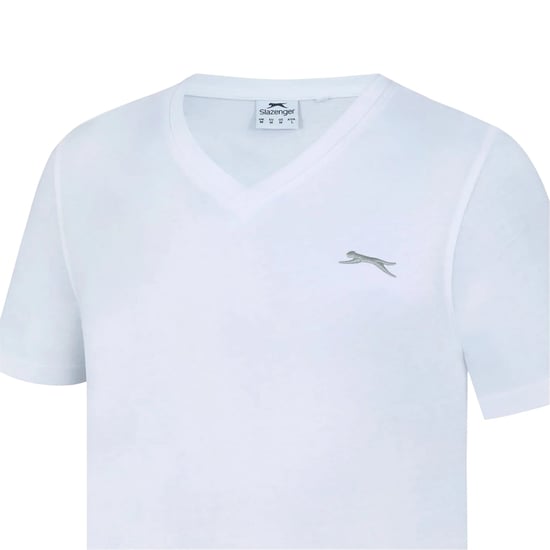 Slazenger - T-Shirt für Herren, Baumwolle (Weiß) - Image 2