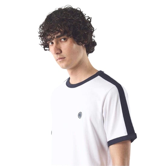Pretty Green - "Denton" T-Shirt für Herren, Baumwolle, Regulär (Weiß) - Image 2