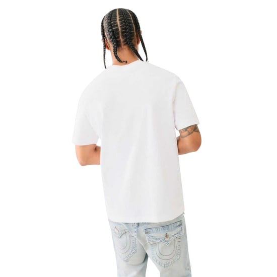 True Religion - T-Shirt für Herren, Baumwolle (Weiß) - Image 3