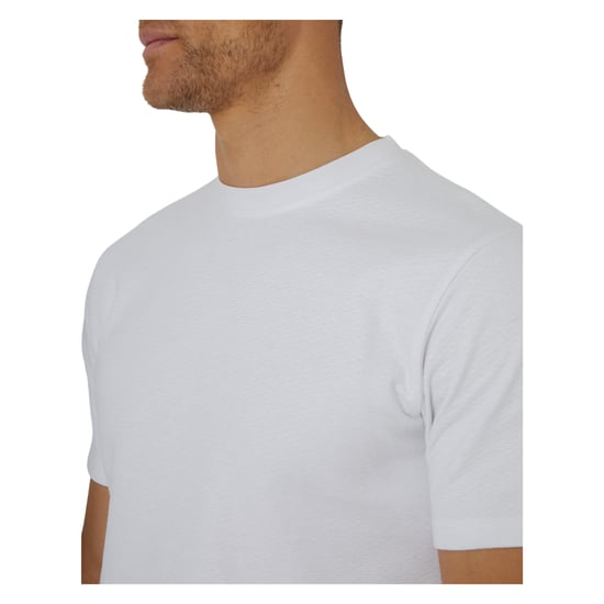Threadbare - T-Shirt für Herren, Rundhalsausschnitt, Strukturiert, Regulär (Weiß) - Image 4