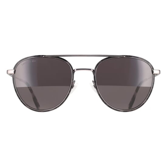 Lacoste L258S 033 gunmetal solide grau Rauch Sonnenbrille - Image 1