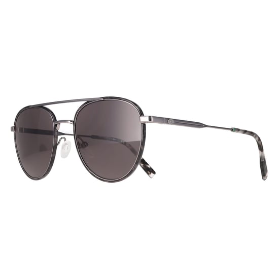 Lacoste L258S 033 gunmetal solide grau Rauch Sonnenbrille - Image 2