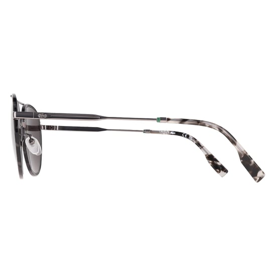 Lacoste L258S 033 gunmetal solide grau Rauch Sonnenbrille - Image 3