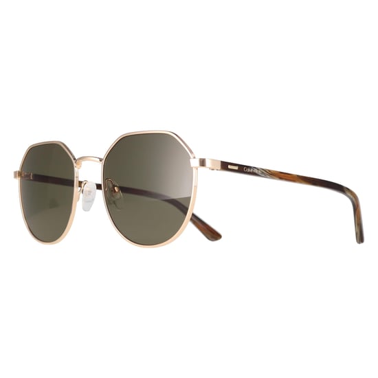 Calvin Klein CK22103S 717 Gold massiv grün Sonnenbrille - Image 2