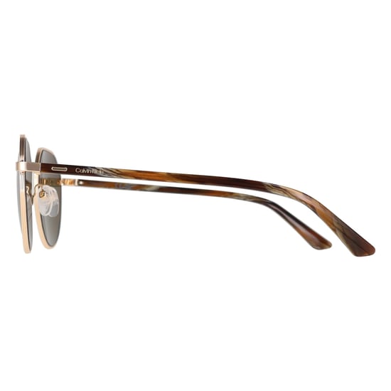Calvin Klein CK22103S 717 Gold massiv grün Sonnenbrille - Image 3