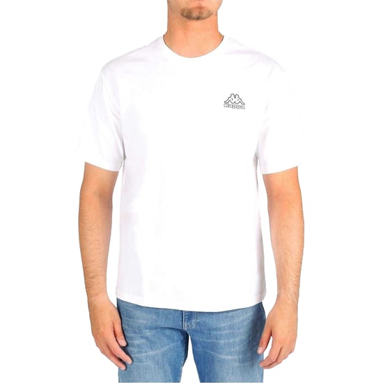 Kappa - T-Shirt für Herren, Baumwolle (Weiß) - Image 1