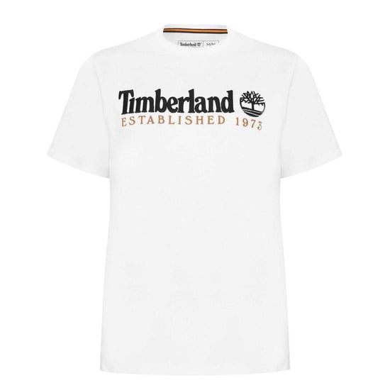 Timberland - "Heritage" T-Shirt für Herren, Baumwolle (Weiß) - Image 1
