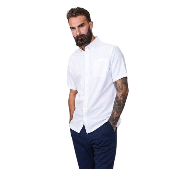 Firetrap - "Classic" Hemd für Herren, Oxford-Stil (Weiß) - Image 1