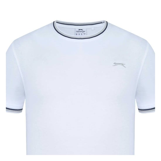 Slazenger - T-Shirt für Herren, Baumwolle (Weiß) - Image 4