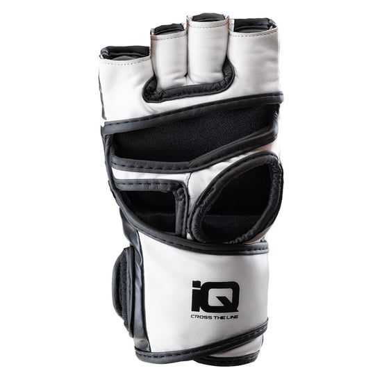 IQ - Herren/Damen Unisex Kampfsport-Handschuhe mit Daumen "Marts" (Schwarz/Weiß) - Image 2