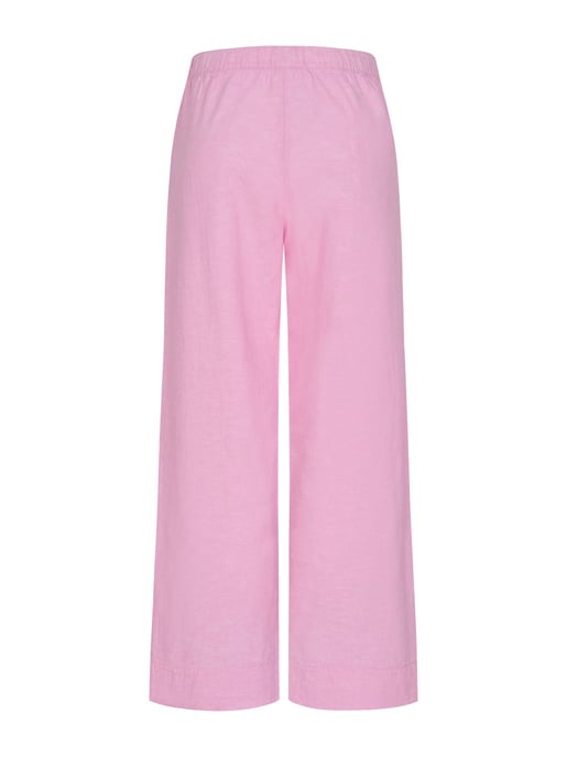 U.S. Polo Assn. Damen Leinenmix Hose mit elastischem Bund - Image 2