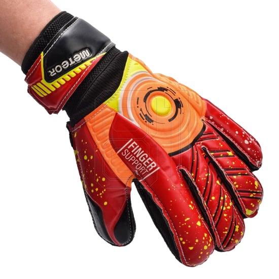 Meteor - "Defense" Torhüter-Handschuhe für Herren/Damen Unisex (Orange) - Image 3