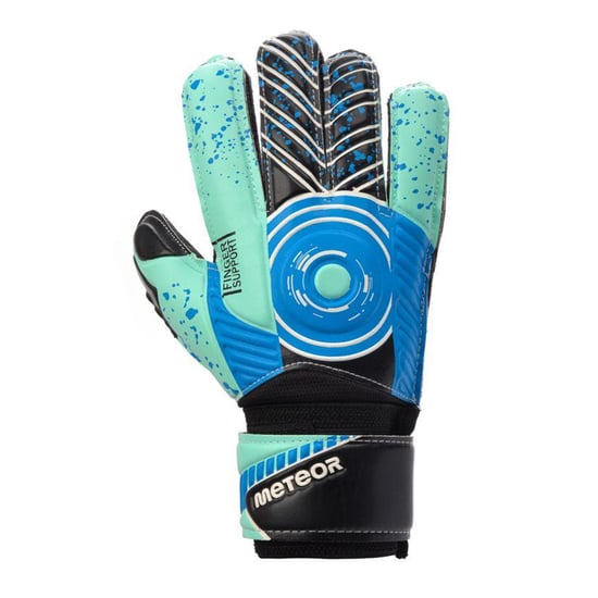 Meteor - "Defense" Torhüter-Handschuhe für Herren/Damen Unisex (Blau/Schwarz) - Image 1