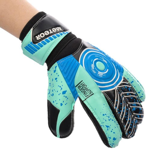 Meteor - "Defense" Torhüter-Handschuhe für Herren/Damen Unisex (Blau/Schwarz) - Image 3