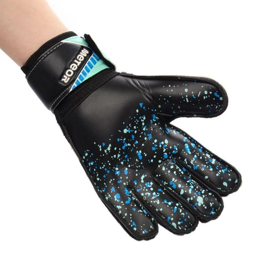 Meteor - "Defense" Torhüter-Handschuhe für Herren/Damen Unisex (Blau/Schwarz) - Image 4