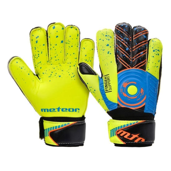 Meteor - "Defense 9" Torhüter-Handschuhe für Herren/Damen Unisex (Gelb) - Image 3