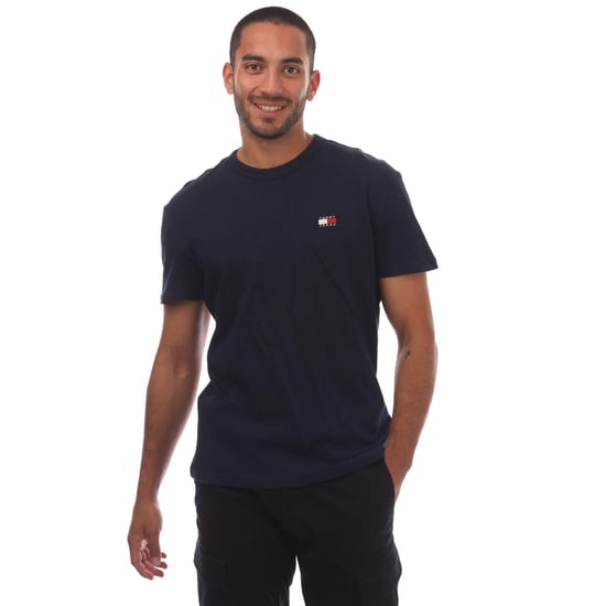 Tommy Jeans - T-Shirt für Herren,Abzeichen (Blau) - Image 2