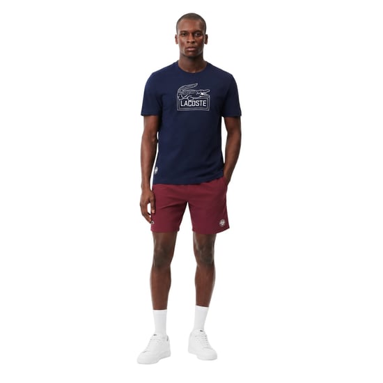Lacoste - "Roland Garros Edition" T-Shirt für Herren (Blau) - Image 5
