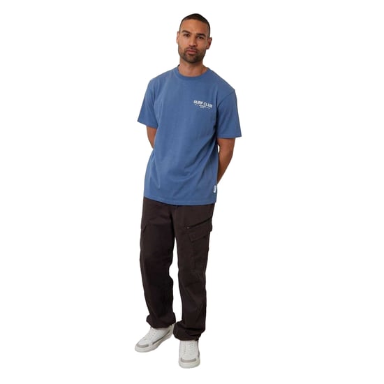 Threadbare - "Watson" T-Shirt für Herren, Regulär (Jeansblau) - Image 4