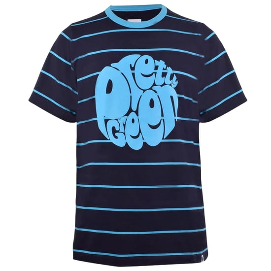 Pretty Green - T-Shirt für Herren, Logo (Blau) - Image 1