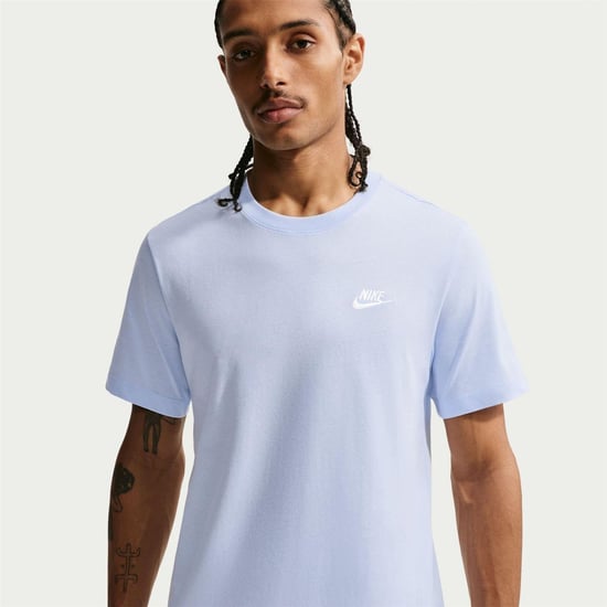 Nike - "Club" T-Shirt für Herren (Blau metallic) - Image 1