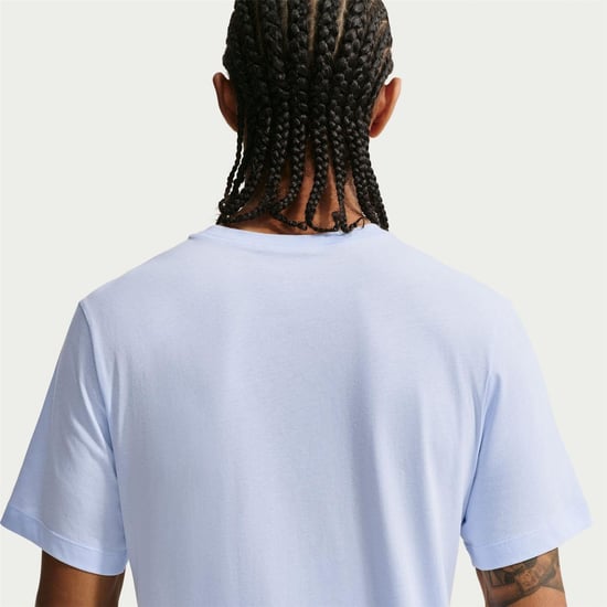 Nike - "Club" T-Shirt für Herren (Blau metallic) - Image 2