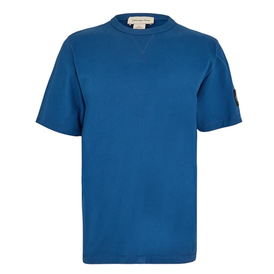Calvin Klein - T-Shirt für Herren, Rundhalsausschnitt, Regulär (Blau) - Image 1