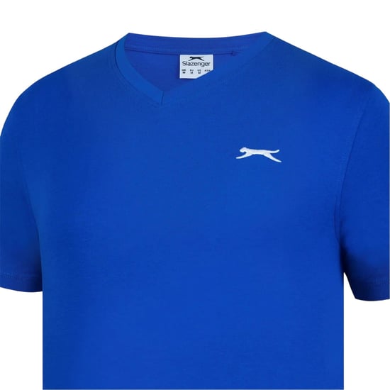 Slazenger - T-Shirt für Herren, Baumwolle (Königsblau) - Image 3