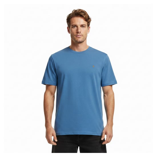 Farah - "Harrow" T-Shirt für Herren, kurzärmlig (Blau) - Image 4
