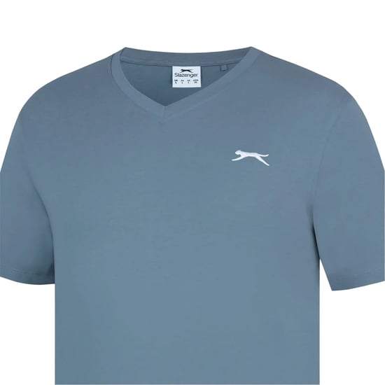Slazenger - T-Shirt für Herren, Baumwolle (Schiefer) - Image 3
